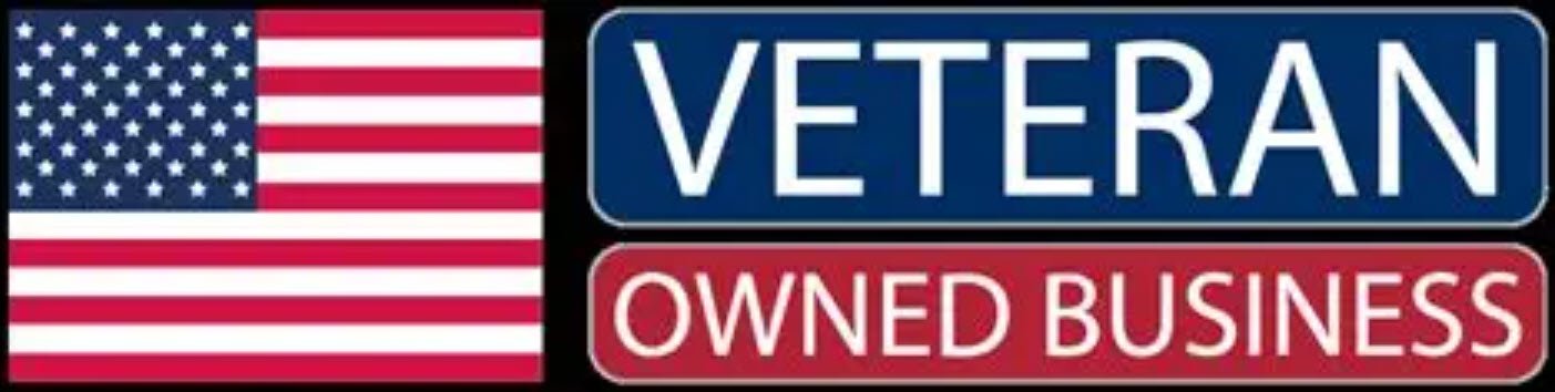 Veteran Owned Business badge — Clearly Leveled Up LLC